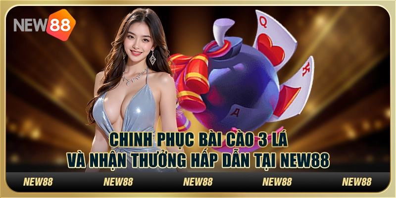 Chinh phục bài cào 3 lá và nhận thưởng hấp dẫn tại New88