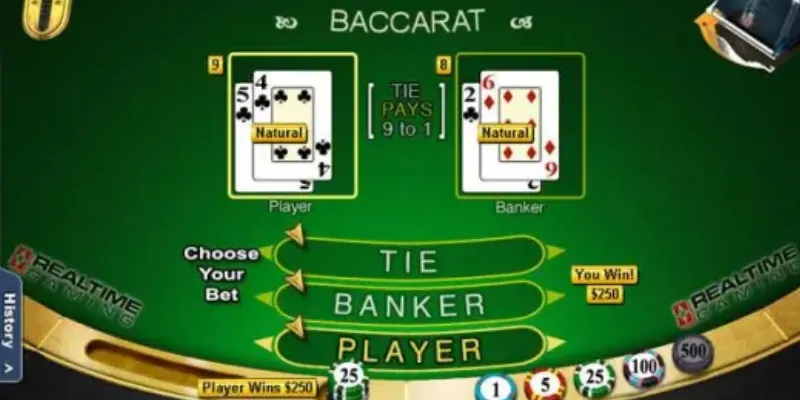 Lợi ích khi cá cược Baccarat online
