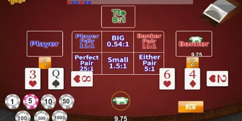 Chiến thuật cá cược Baccarat online hiệu quả tại New88