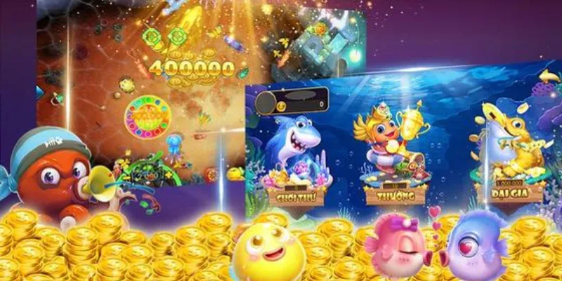Hệ thống cá và phần thưởng trong bắn cá đổi thưởng 3D