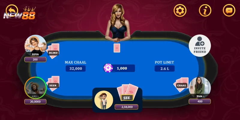 Bí kíp thắng Teen Patti từ những người chơi lão luyện